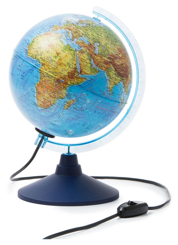 Глобус Земли Globen физический с подсветкой 21 см 1300₽