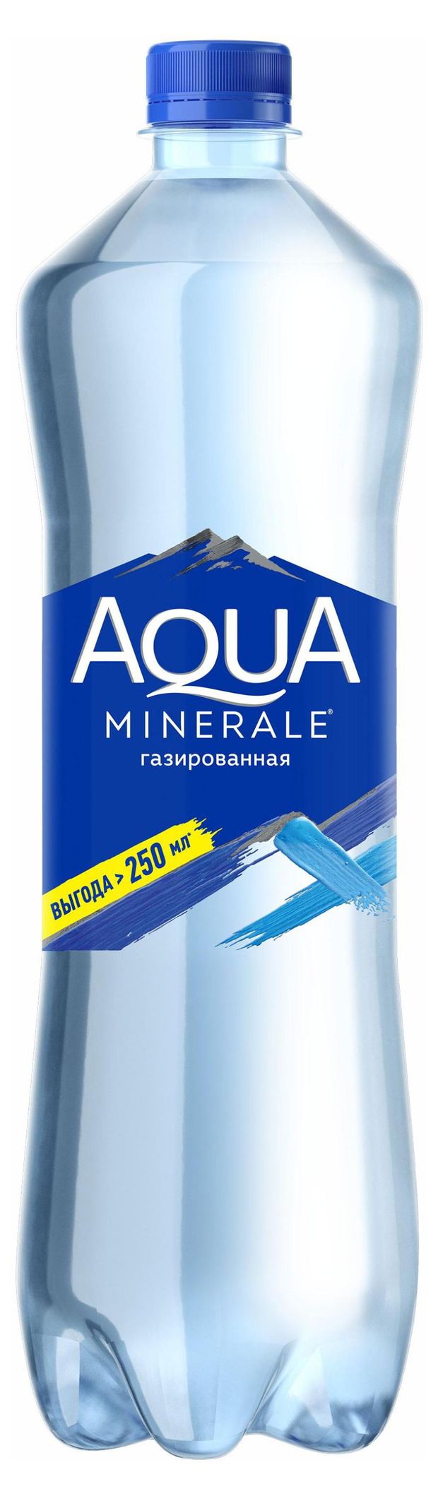 Вода, соки, напитки Вода Aqua Minerale газированная, 1 л