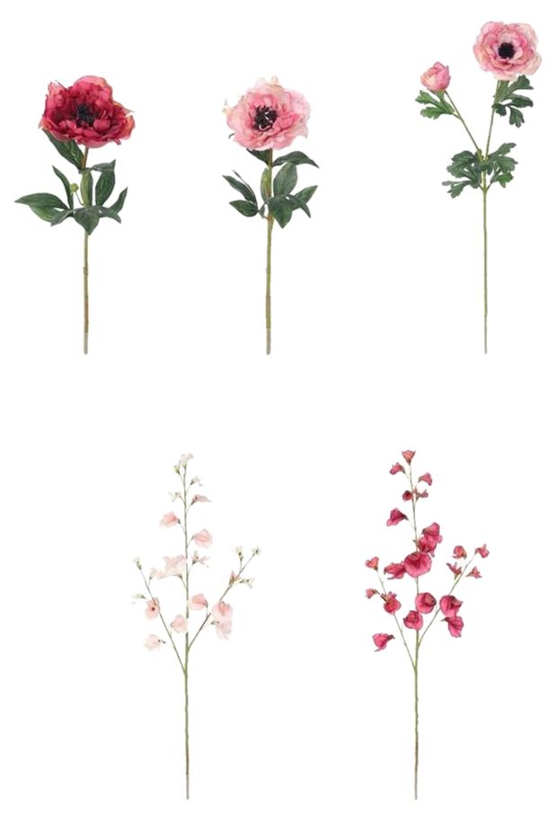 Цветок искусственный, 71 см, 1 шт, в ассортименте