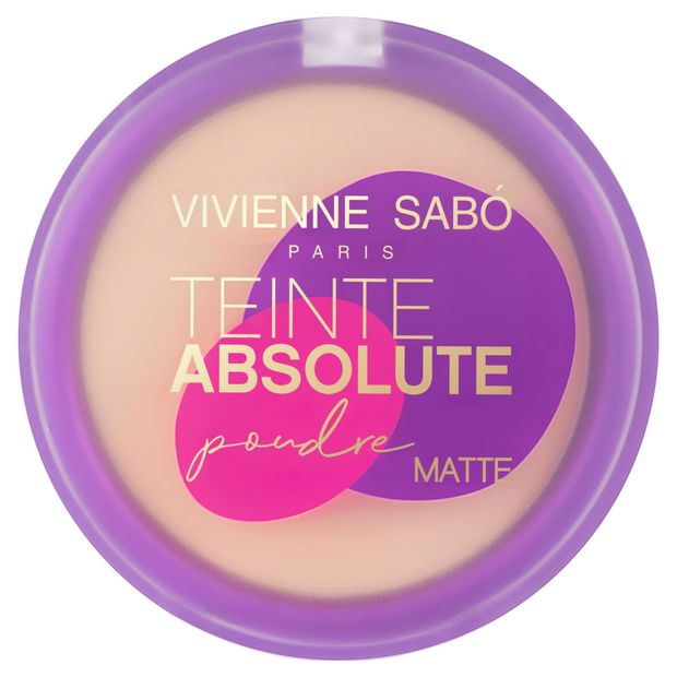 фото Пудра компактная vivienne sabo teinte absolute matte тон 03