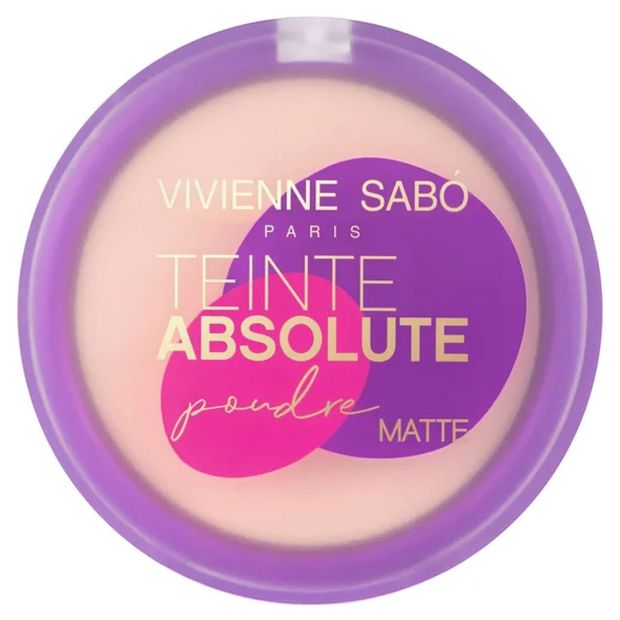 фото Пудра компактная vivienne sabo teinte absolute matte тон 01