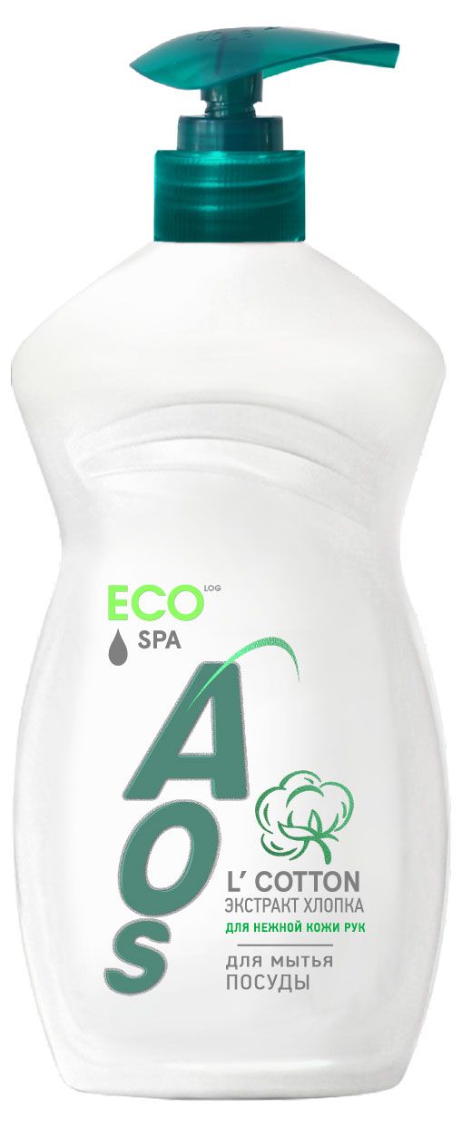 Средство для мытья посуды Aos ЭКО Экстракт Хлопка 450 г 120₽