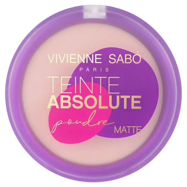 фото Пудра компактная vivienne sabo teinte absolute matte тон 02