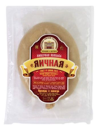 Колбаса ливерная Черкашин и Партнеръ Яичная, 310 г