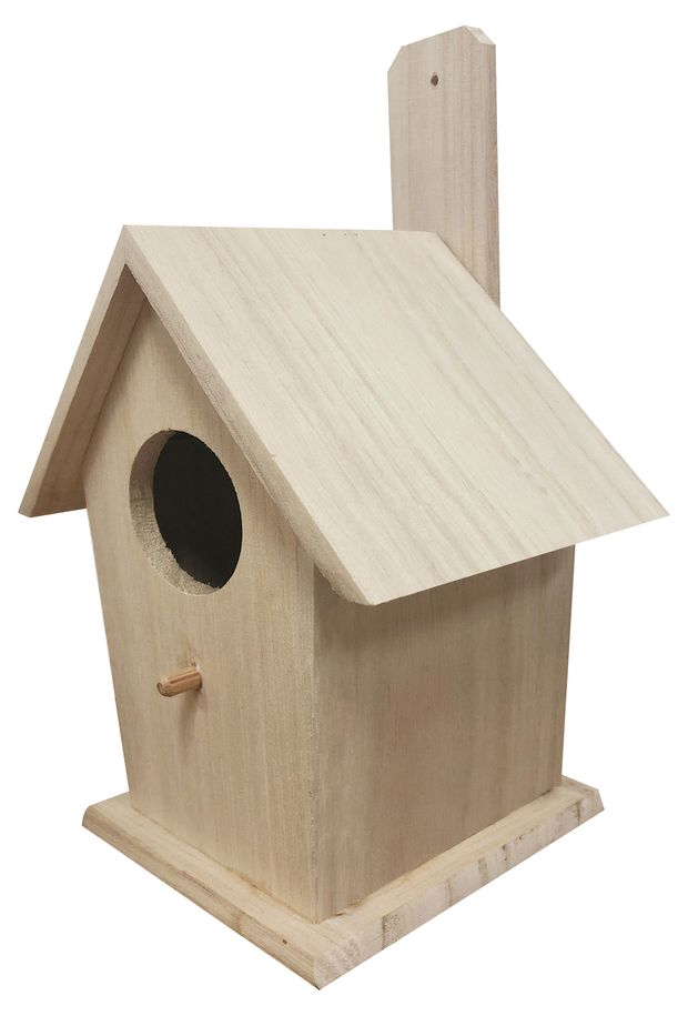 Скворечник АШАН Красная птица деревянный 16х115х175 см 300₽