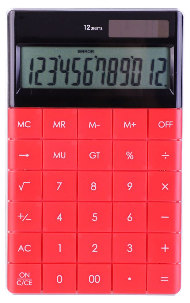 Калькулятор АШАН Красная птица 12 разрядный 500₽