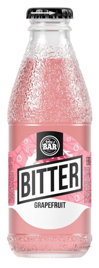 Напиток газированный Star Bar Bitter Grapefruit, 175 мл