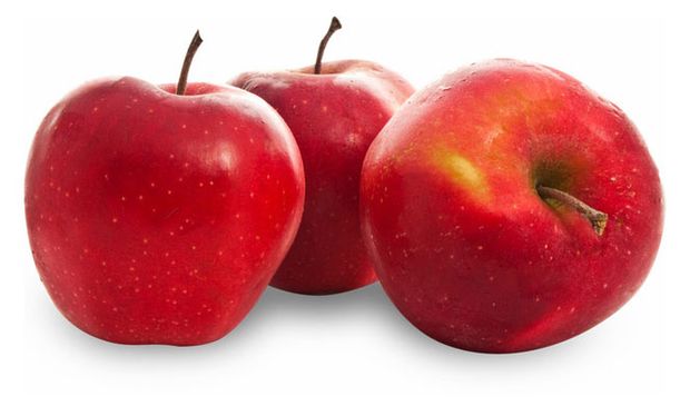 Яблоки Кубани красные вес 160₽