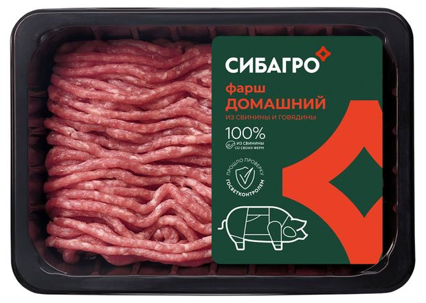 Фарш Сибагро Домашний, 400 г