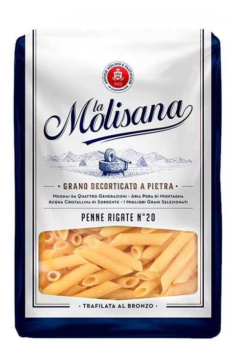 Макаронные изделия La Molisana 20В Penne ziti rigate рифленые перья 500 г 279₽