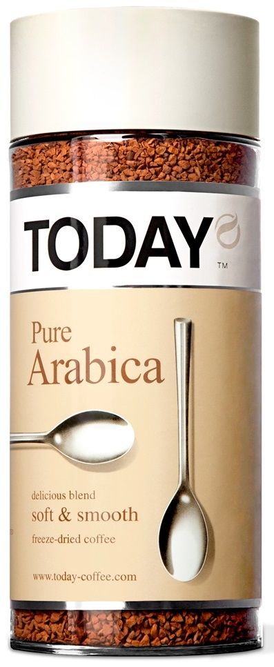 Кофе растворимый TODAY Pure Arabica 95 г 399₽