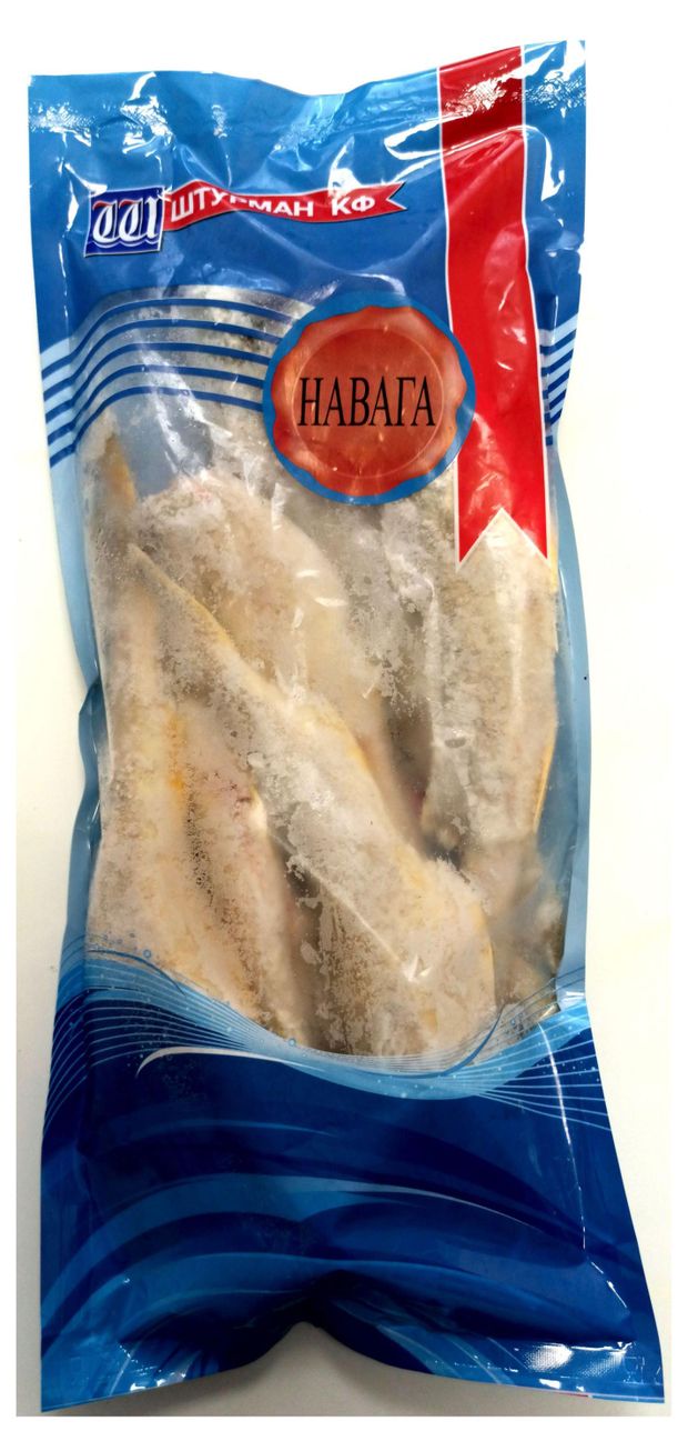Навага замороженная Штурман КФ потрошеная вес 296₽