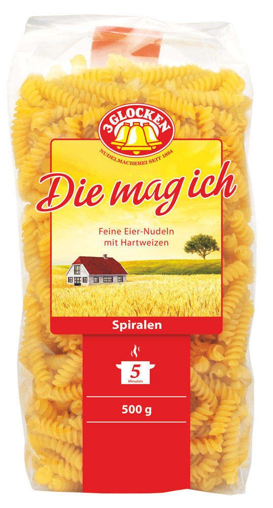 Макаронные изделия 3 Glocken Spiralen Спирали 500 г 169₽