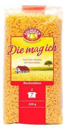 Макаронные изделия 3 GLOCKEN Die mag ich алфавит 250 г 165₽