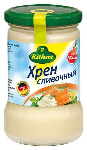 Хрен сливочный Kuhne 250 мл 510₽