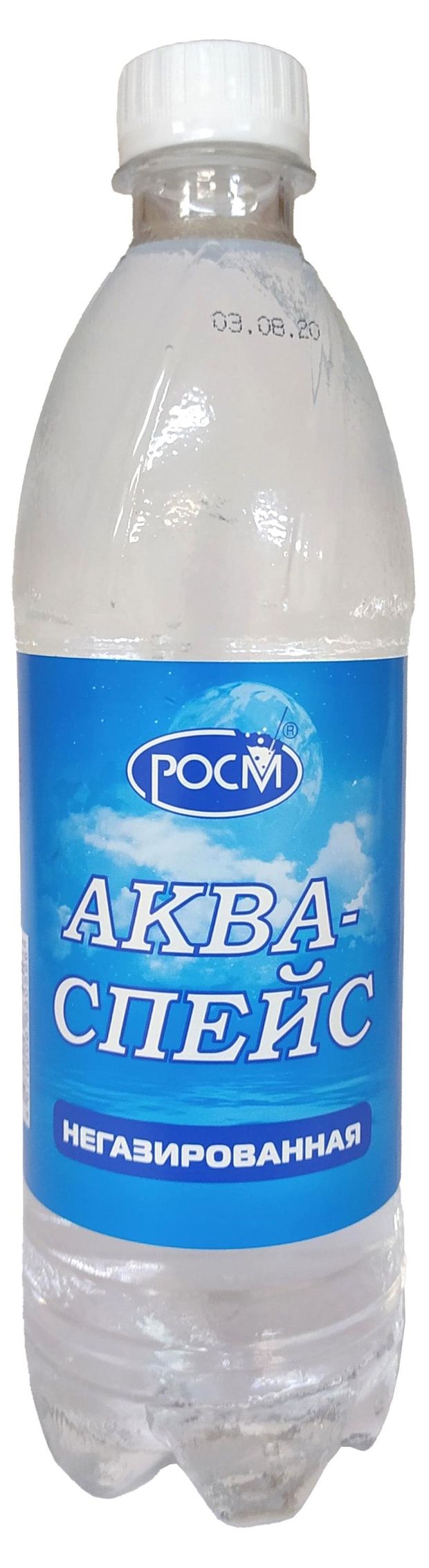 Вода питьевая Аква-Спейс негазированная, 500 мл