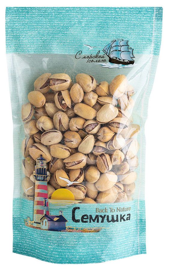 Фисташки Семушка жареные соленые, 220 г