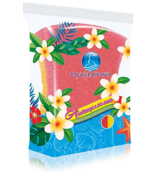 Губка для тела Insula антицеллюлит фигурная 1 шт 90₽