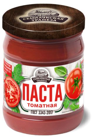 Паста томатная Семилукская Трапеза ГОСТ, 500 г