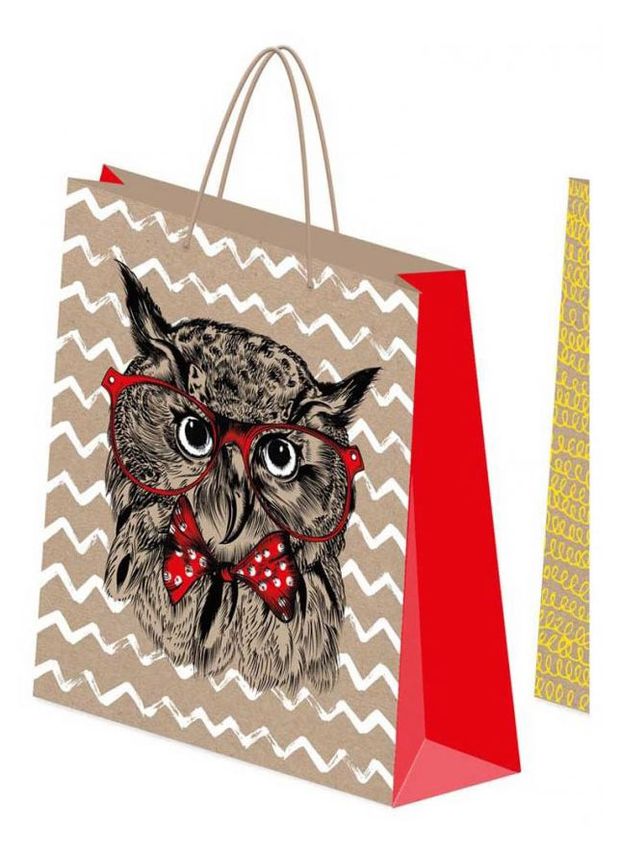 Сумка бумажная Regalissimi крафт 20х24х11 см 95₽