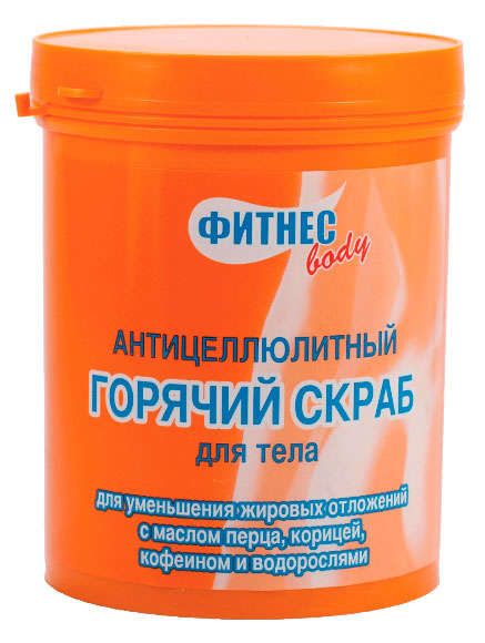 Скраб для тела Floresan антицеллюлитный горячий, 500 мл
