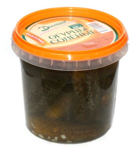 Огурцы соленые Данессия 600 г 180₽