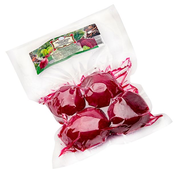 Свекла целая ФЭГ отварная очищенная в вакуумной упаковке 500 г 130₽