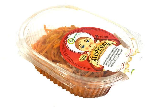 Морковь по-корейски Солюшко маринованная 250 г 89₽