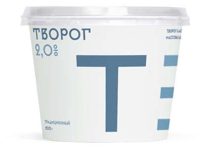 Творог классический Братья Чебурашкины фермерский традиционный 2% БЗМЖ, 200 г