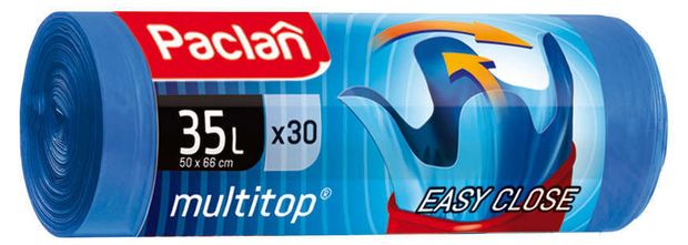 Пакеты для мусора Paclan Multi-top 35 л 30 шт 110₽