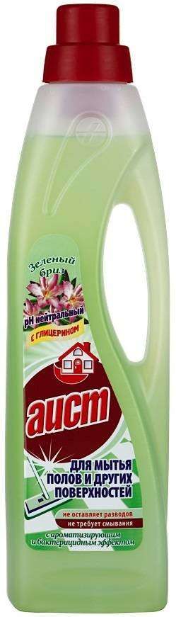 Средство для полов Аист Зеленый бриз с бактерицидным эффектом 950 мл 155₽
