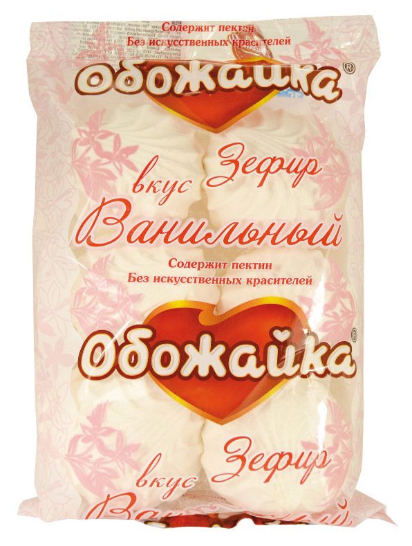Зефир Обожайка ванильный, 280 г