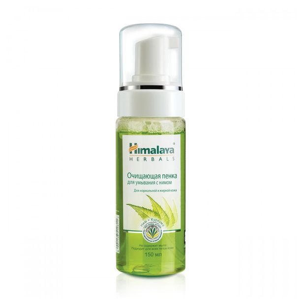 Пенка для умывания Очищающая Himalaya Herbals с Нимом, 150 мл