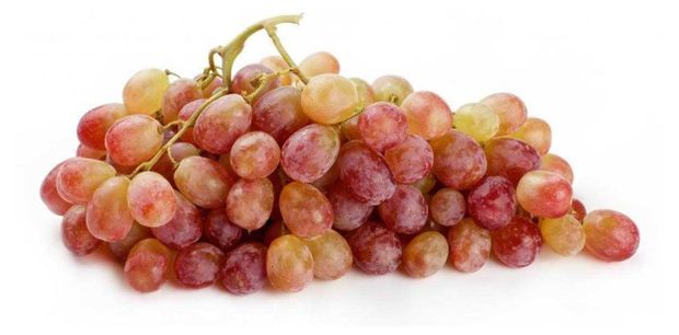 Виноград бело-розовый без косточек вес 500₽