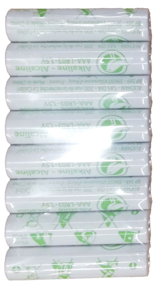 Батарейки ААА Каждый день LR03 щелочные, 8 шт