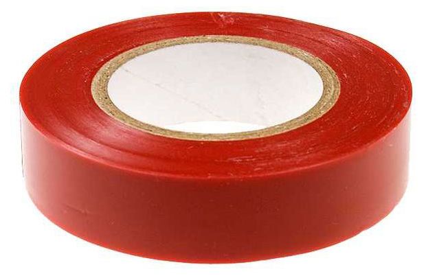 Изолента Каждый день ПВХ красная 5 м 28₽