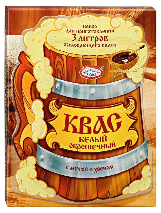 Набор для приготовления Домашняя кухня квас белый окрошечный 78 г 60₽