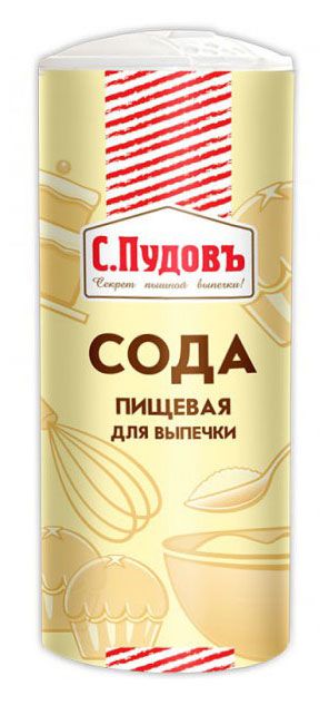 Сода пищевая СПудовъ для выпечки 450 г 170₽