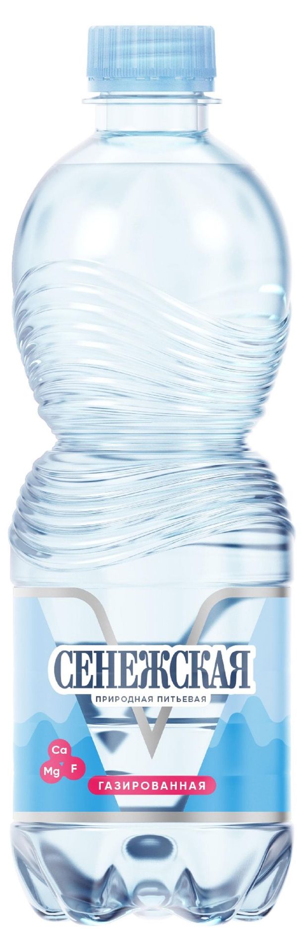 Вода питьевая Сенежская газированная, 500 мл