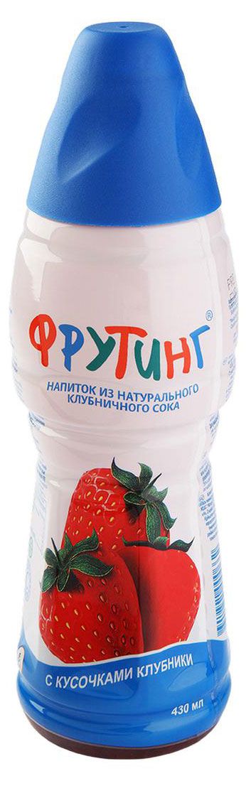 Напиток сокосодержащий Fruiting Клубника, 430 мл
