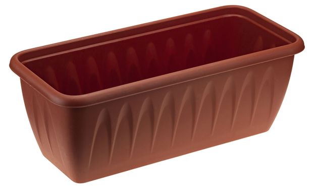 Балконный ящик Каждый день терракотовый 40 см 150₽