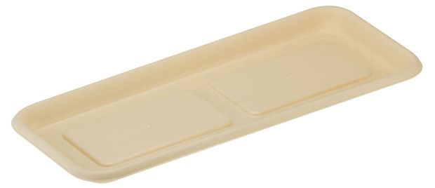 Поддон для балконного ящика бежевый 40 см 60₽