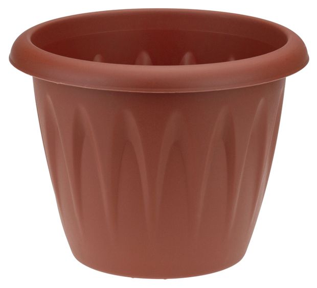 Кашпо Каждый день терракотовое 18 см 2 л 60₽
