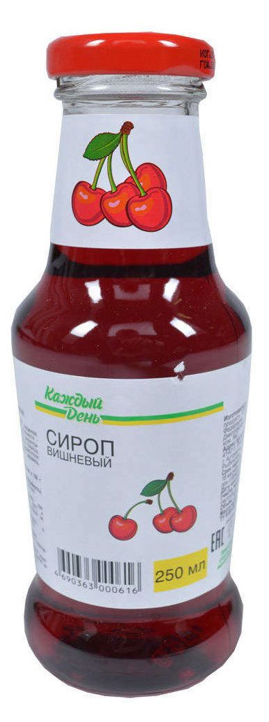 Сироп Каждый день вишневый, 250 мл