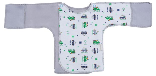 Распашонка футер 56 р 1 шт в ассортименте 200₽