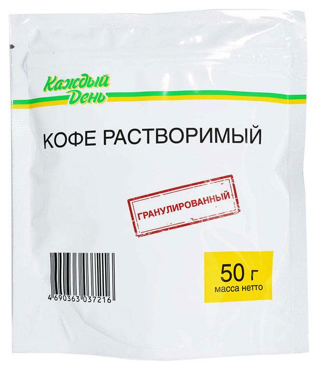 Кофе растворимый Каждый День гранулированный 50 г 105₽