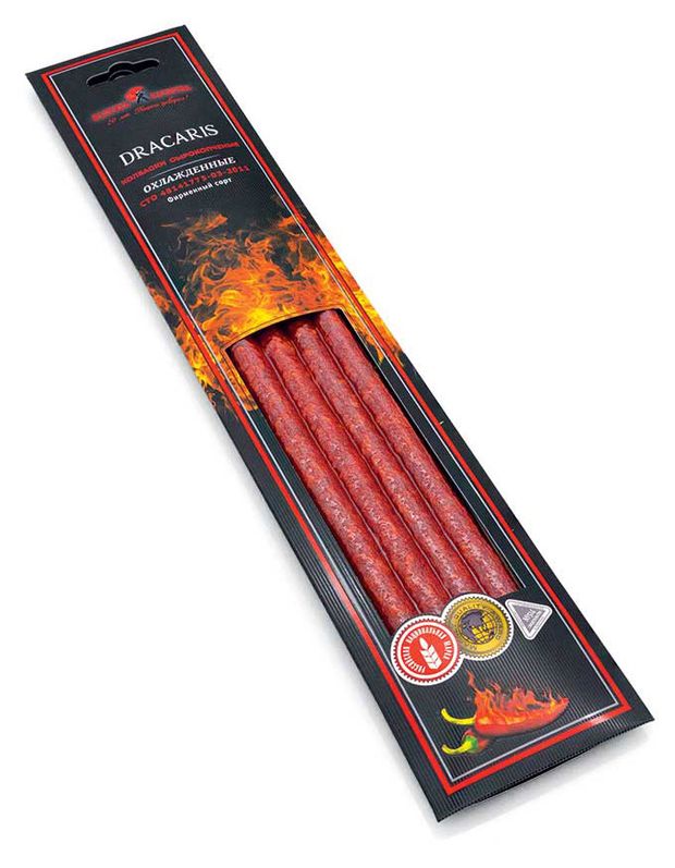 Колбаски Фабрика Качества Dracaris, 100 г