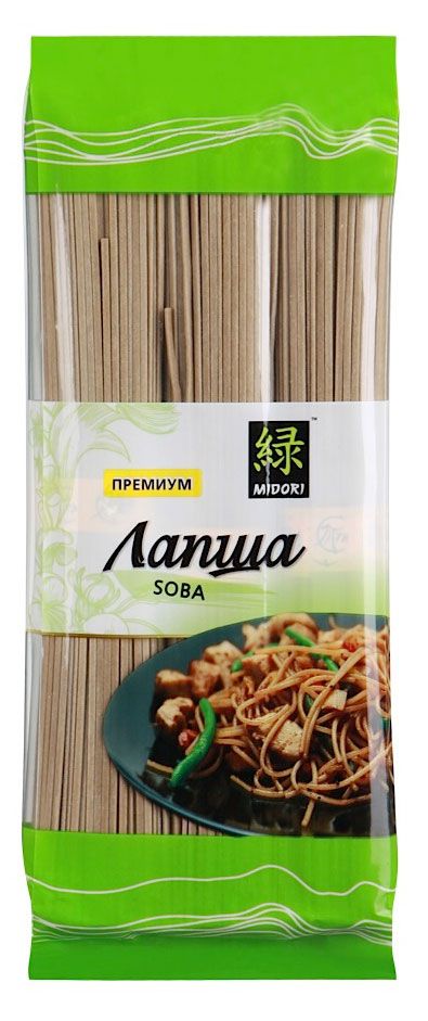 Макаронные изделия MIDORI Soba лапша 300 г 113₽