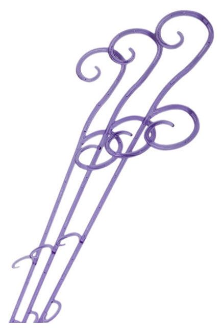 Опора для орхидей фиолетовая, 60 см