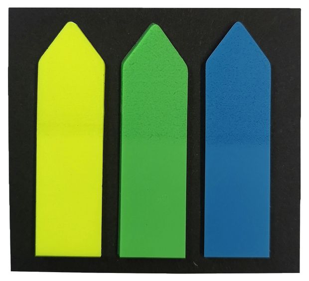 Стикеры-закладки Каждый день 3 цвета 15₽